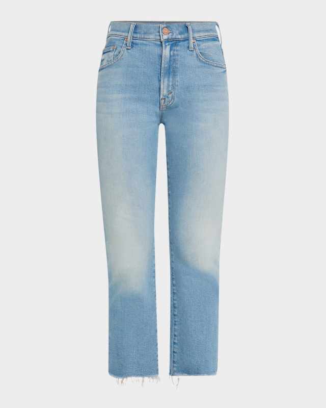 The Insider Crop Step Fray Jeans